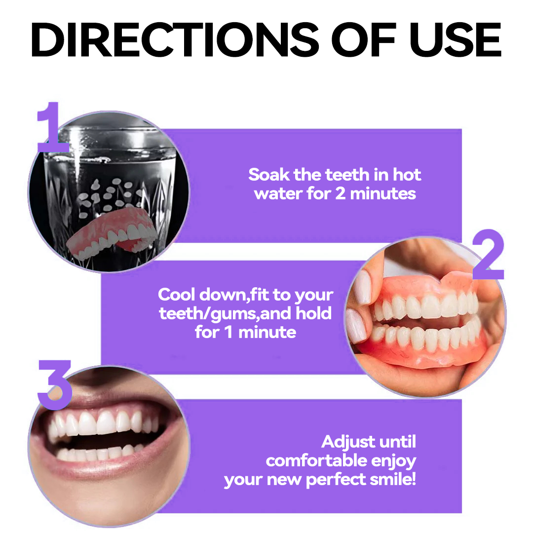 Vioralifes® Next-Generation Comfort Dentures 🦷(Luxurious dentures, lightweight and easy to wear — limited-time 70% OFF)