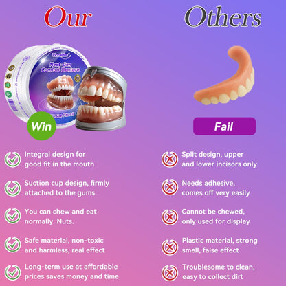 Vioralifes® Next-Generation Comfort Dentures 🦷(Luxurious dentures, lightweight and easy to wear — limited-time 70% OFF)