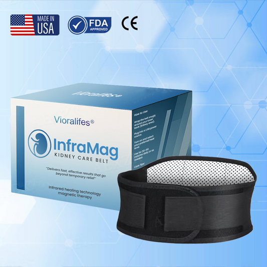 Official Store | Vioralifes® InfraMag Kidney Care Belt🛡️ Take Back Control of Your Kidney Health!