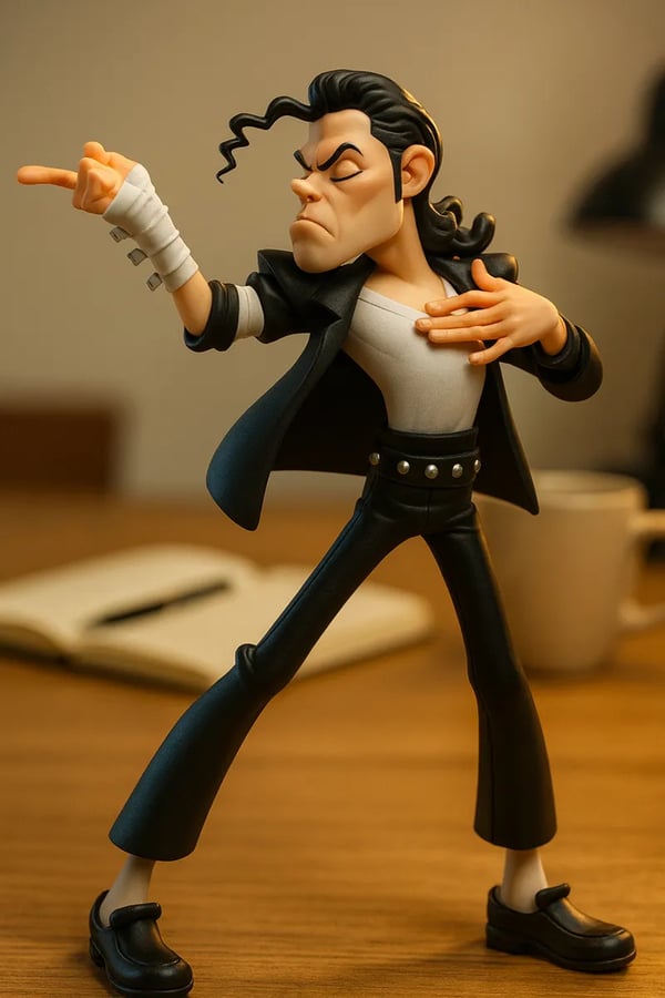 MJ Moonwalk Statue