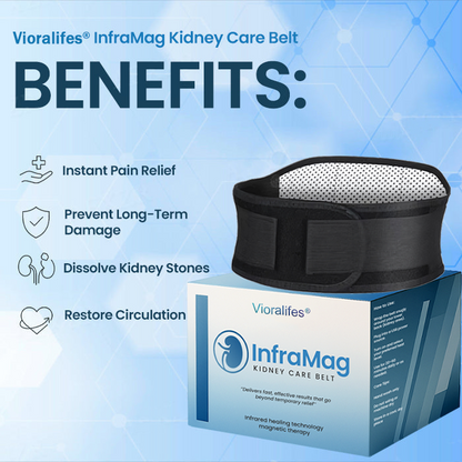 Official Store | Vioralifes® InfraMag Kidney Care Belt🛡️ Take Back Control of Your Kidney Health!