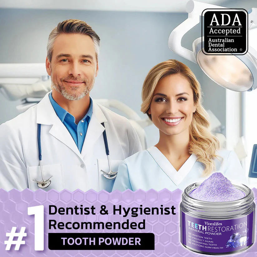 Vioralifes™ Teeth Restoration Mineral Powder🦷(ADA Recommended) (🎁Flash Sale - Don’t Miss Out)