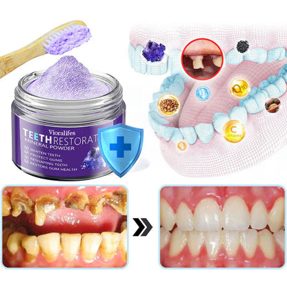 Vioralifes™ Teeth Restoration Mineral Powder🦷(ADA Recommended) (🎁Flash Sale - Don’t Miss Out)