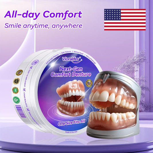 Vioralifes® Next-Generation Comfort Dentures (Luxurious dentures, lightweight and easy to wear — limited-time 70% OFF)