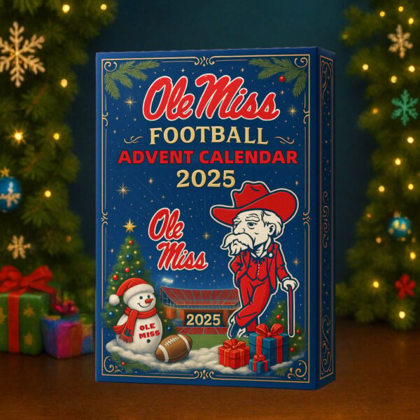 🔥Last Day 75% OFF – Ole Miss Rebels football Advent Calendar 2025