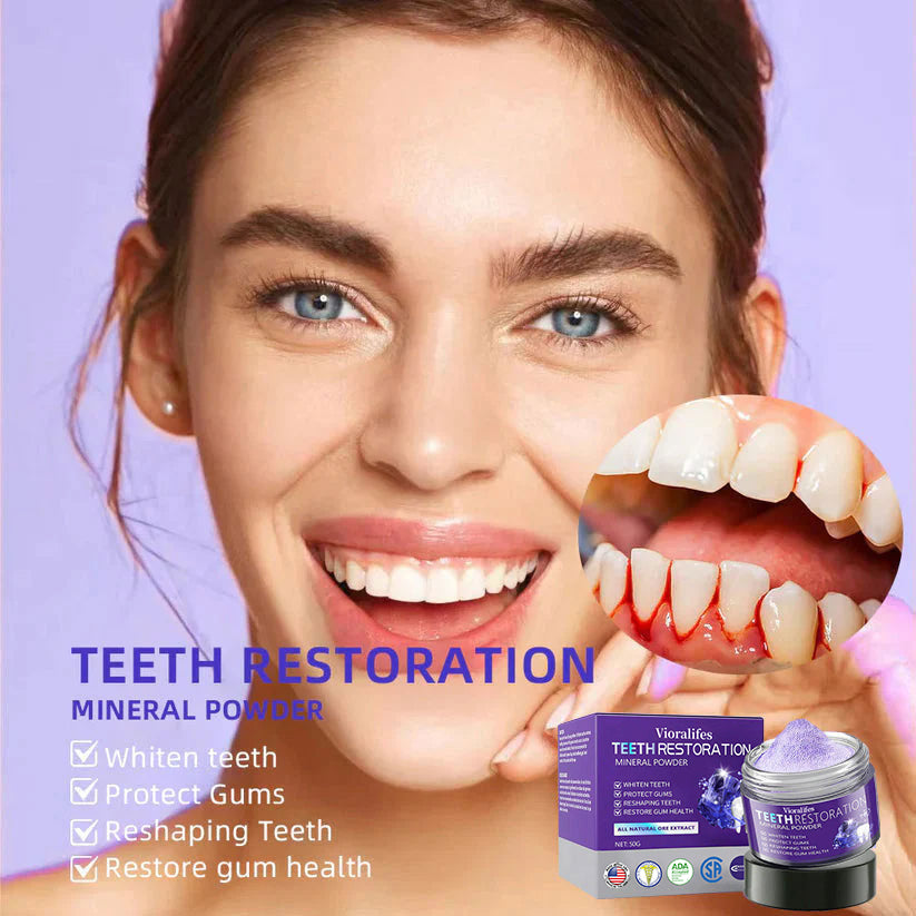 Vioralifes™ Teeth Restoration Mineral Powder🦷(ADA Recommended) (🎁Flash Sale - Don’t Miss Out)