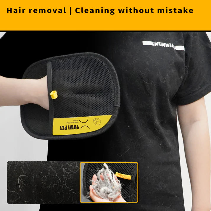 PET Pet hair cleaning gloves