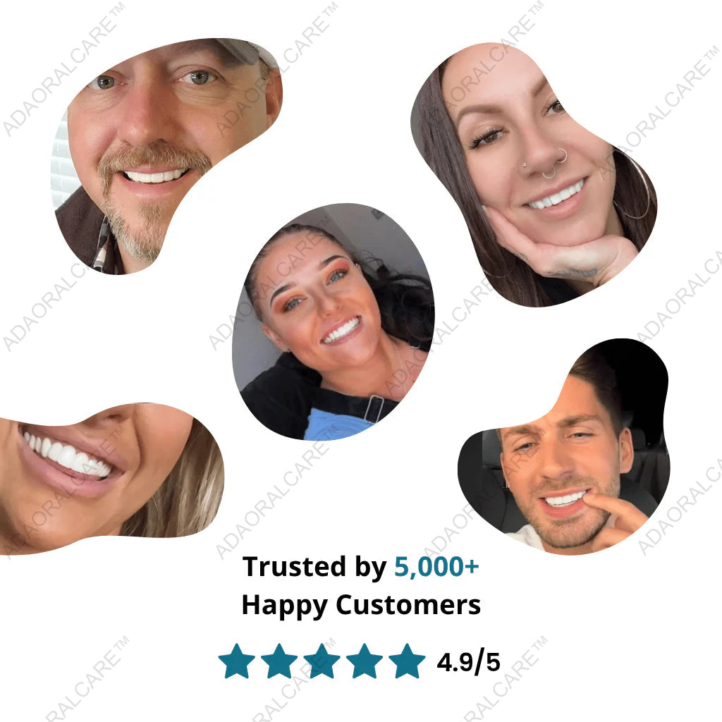 ADAORALCARE™Clip-On Veneers — Instant, Custom Fit Smile in Seconds