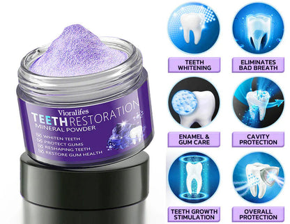 Vioralifes™ Teeth Restoration Mineral Powder🦷(ADA Recommended) (🎁Flash Sale - Don’t Miss Out)