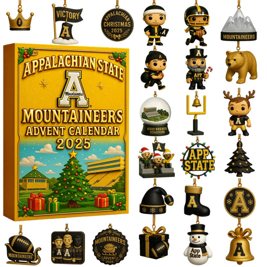 Appalachian State Mountaineers football team 2025 advent calendar
