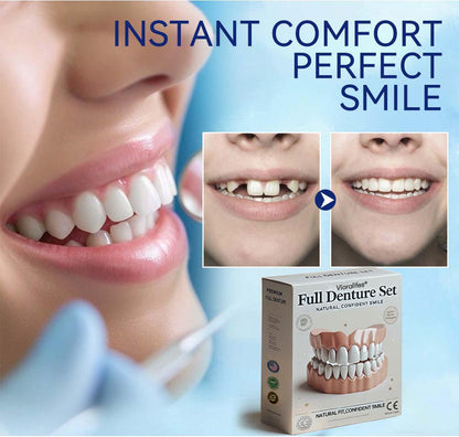 Vioralifes®-🦷Advanced Customized Full Denture Set🦷 (⏰Limited time discount last 30 minutes⏰)