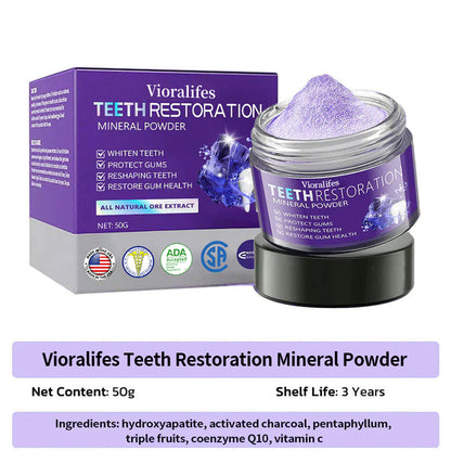 Vioralifes™ Teeth Restoration Mineral Powder🦷(ADA Recommended) (🎁Flash Sale - Don’t Miss Out)