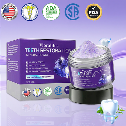 Vioralifes™ Teeth Restoration Mineral Powder🦷(ADA Recommended) (🎁Flash Sale - Don’t Miss Out)