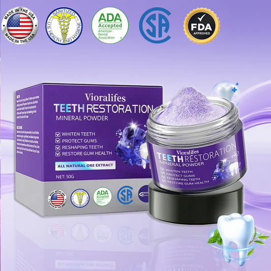 Vioralifes™ Teeth Restoration Mineral Powder🦷(ADA Recommended) (🎁Flash Sale - Don’t Miss Out)
