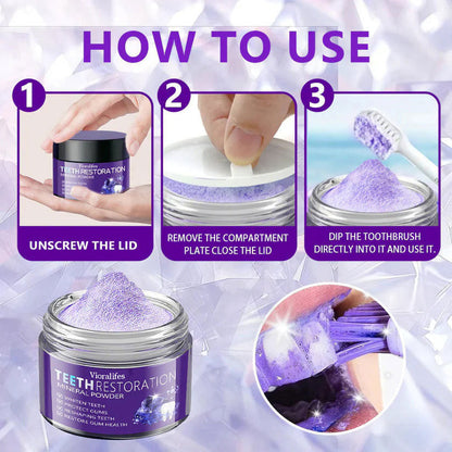 Vioralifes™ Teeth Restoration Mineral Powder🦷(ADA Recommended) (🎁Flash Sale - Don’t Miss Out)