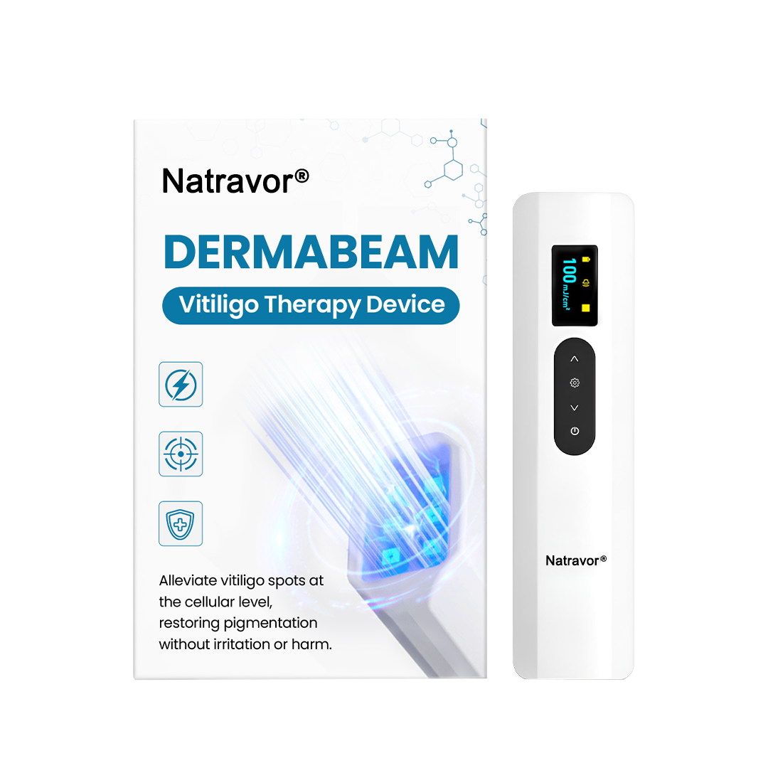 Natravor® DermaBeam Vitiligo Therapy Device ✅3-5 Second Vitiligo Treatment, Visible Results in Just 2 Weeks